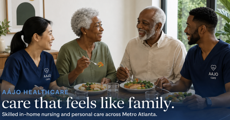 AAJO Healthcare website sample